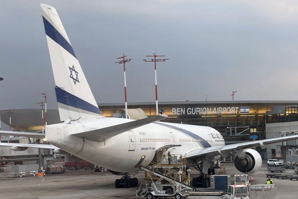 エルアル・イスラエル航空、3月28日まで定期便を欠航