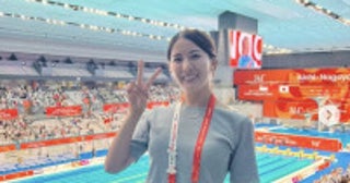 元競泳選手・大橋悠依さん、アジア大会オフショットに「可愛い」の声多数「ますますお綺麗に」