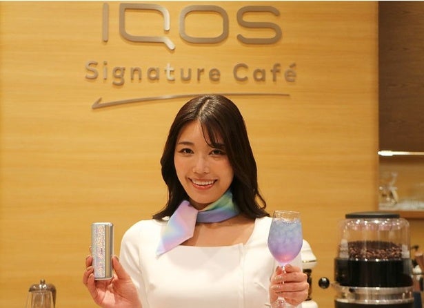 「IQOS ILUMA」シリーズから数量限定の「IQOS ILUMA i リミックス モデル」が発売中！美しいオリジナルドリンク＆スイーツも登場