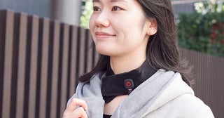 「着ぶくれしたくない」に応える新発想首元をこっそり温める“こそ暖”ネックヒーターが登場