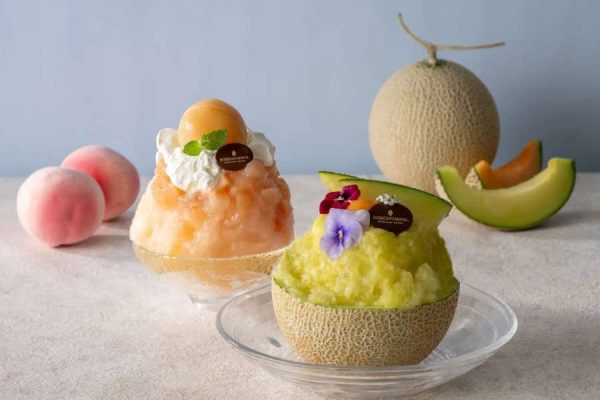 ヨコハマ グランド インターコンチネンタル ホテル、メロンと桃のかき氷を提供8月31日まで