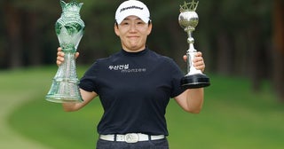 史上初の生涯賞金14億円超え申ジエが“記録ずくめ”の今季メジャー初戦V「やっと笑顔であいさつできた」