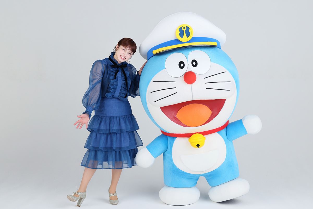 平愛梨が『映画ドラえもん』最新作の宣伝アンバサダーに！ 海底人の兵士役で声優初挑戦