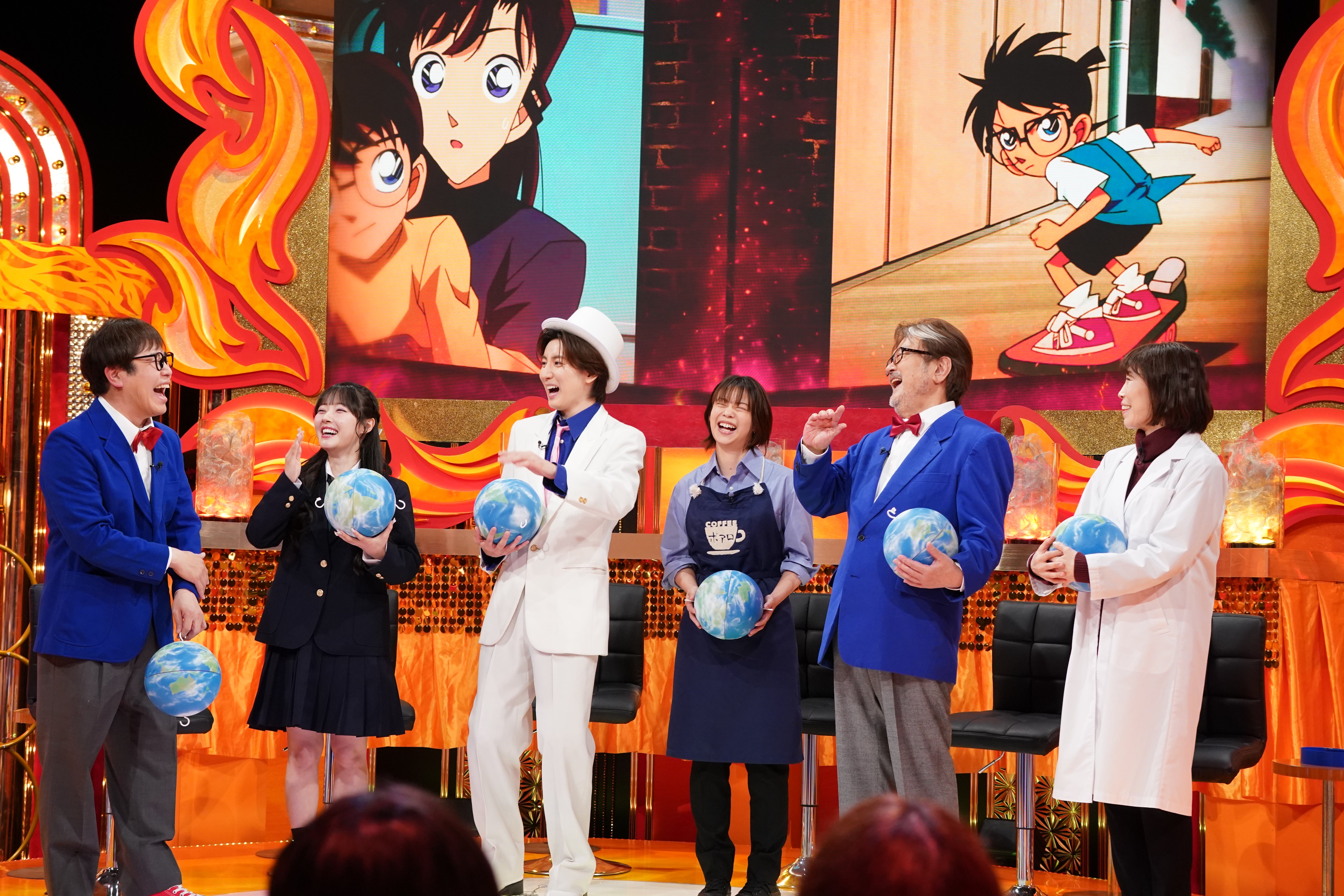 京本大我“怪盗キッド”に大変身！芸能人が「名探偵コナン」の魅力を語り尽くす「THEマントルトーク」今夜放送