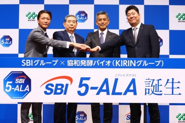 老化にアプローチ。5-ALAの新成分ブランド「SBI 5-ALA」の事業戦略発表会を開催