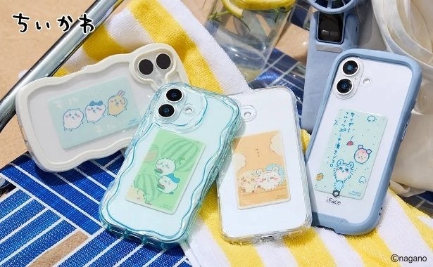 スマホ冷却シート「スマ冷え」にちいかわデザインが登場！夏デザイン4種が仲間入りして、6月2日より販売開始