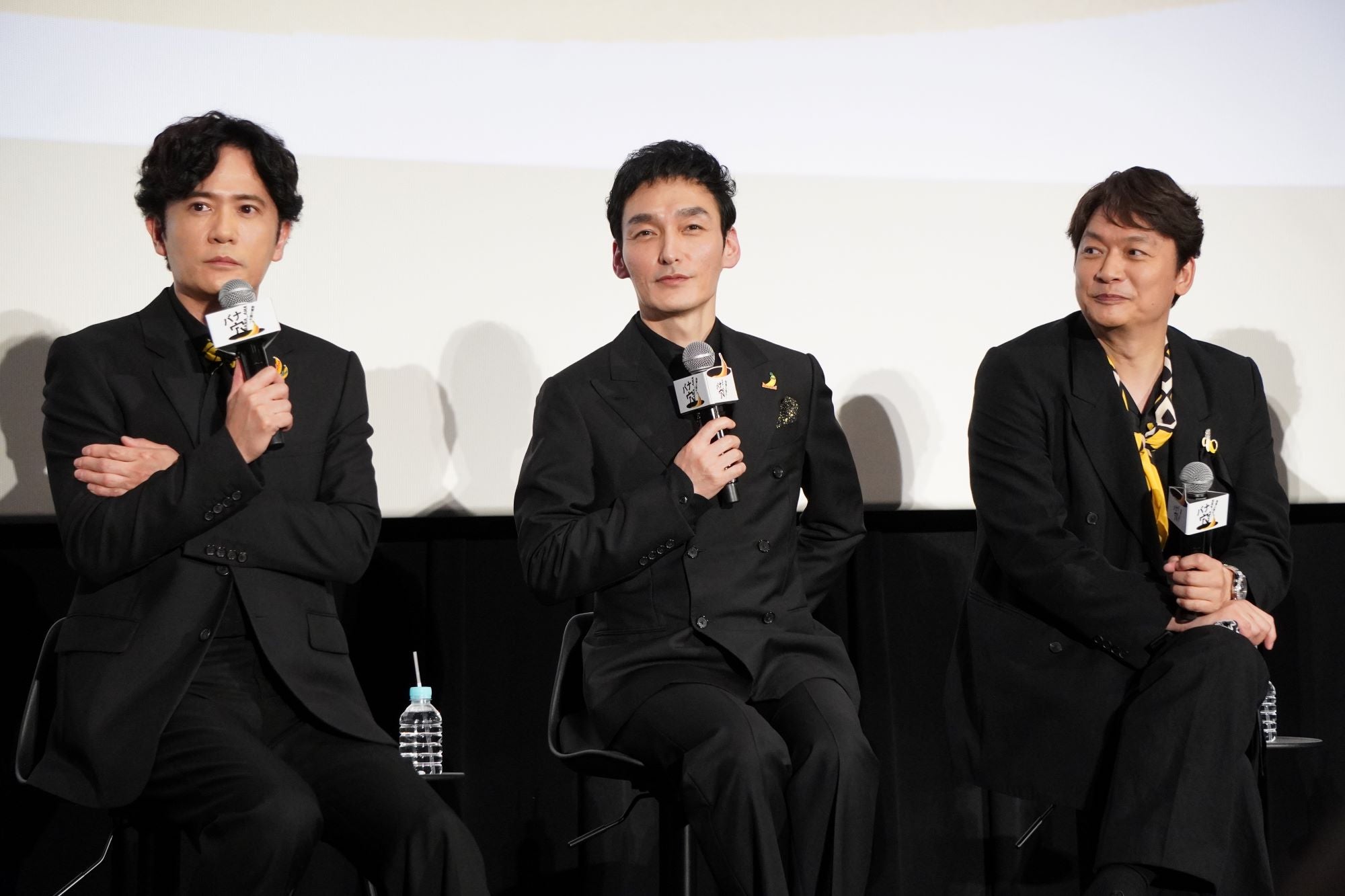 稲垣吾郎×草彅剛×香取慎吾「バナ穴 BANA_ANA」公開前作から8年「やるやる詐欺にならなくて本当に良かった」