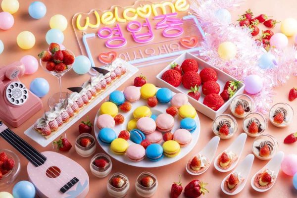 ダブルツリーbyヒルトン大阪城、いちごスイーツを使用したビュッフェやアフタヌーンティーを提供3月15日まで
