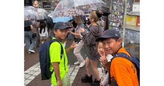  小原正子、11歳長男の英検２級合格祝いを原宿竹下通りで購入 