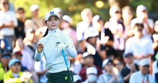 先週は大好物に舌鼓「芸術なんで、かき氷は」今季日本初戦の吉田優利が上々発進