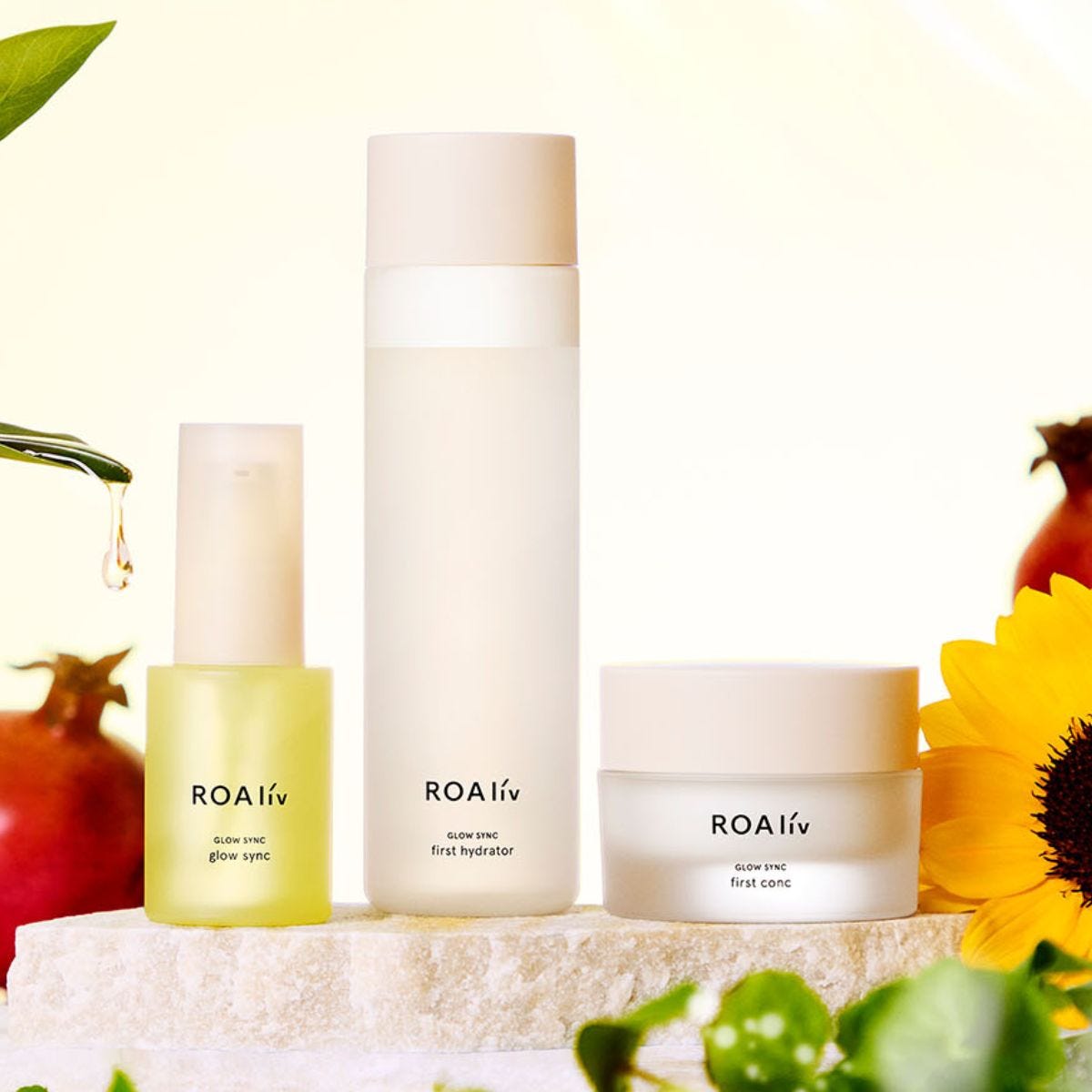 ROAlivから、新スキンケアシリーズ「グローシンク」が発売！