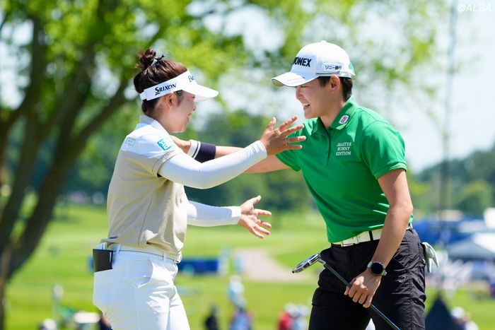 全米女子プロの最大逆転は7打差メジャー2勝目へ山下美夢有は“首の皮1枚”「もう少し決まればスコアも」