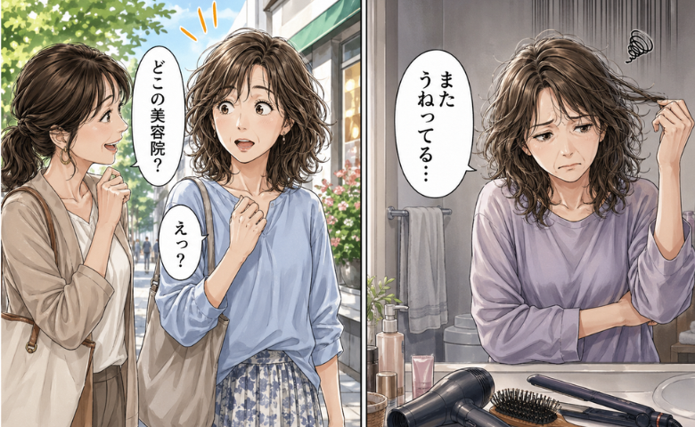 「すてきなパーマだね、どこの美容院？」クセ毛に悩んだ私が髪質を生かせた理由