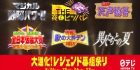 『マジカル頭脳パワー』『夜もヒッパレ』『天声慎吾』――平成を沸かせた伝説の番組たちが進化を遂げて復活！