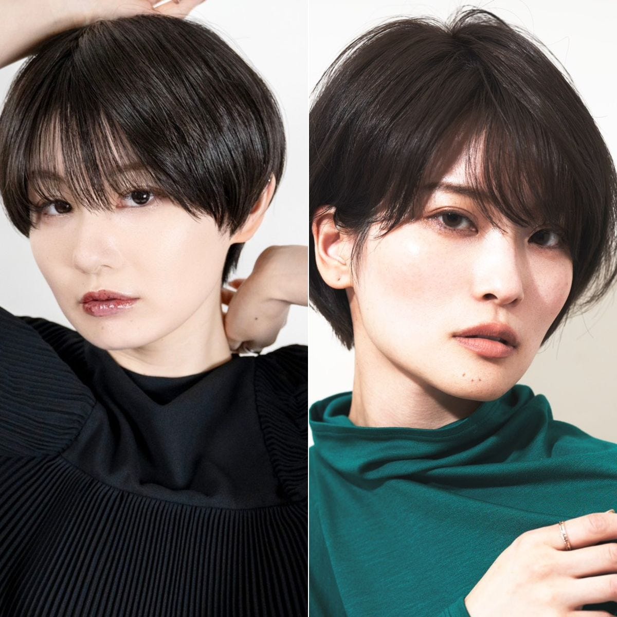 マッシュショート3選！頭の形をきれいに見せる小顔見えヘア