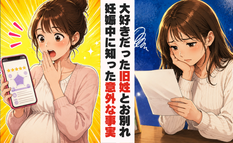 旧姓がよかった…。新しい苗字になじめなかった私…でも妊娠を機に考えが一変？