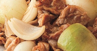 大きめカットの玉ねぎで大満足の食べ応え「豚肉とごろごろ玉ねぎのオイスターソース炒め」