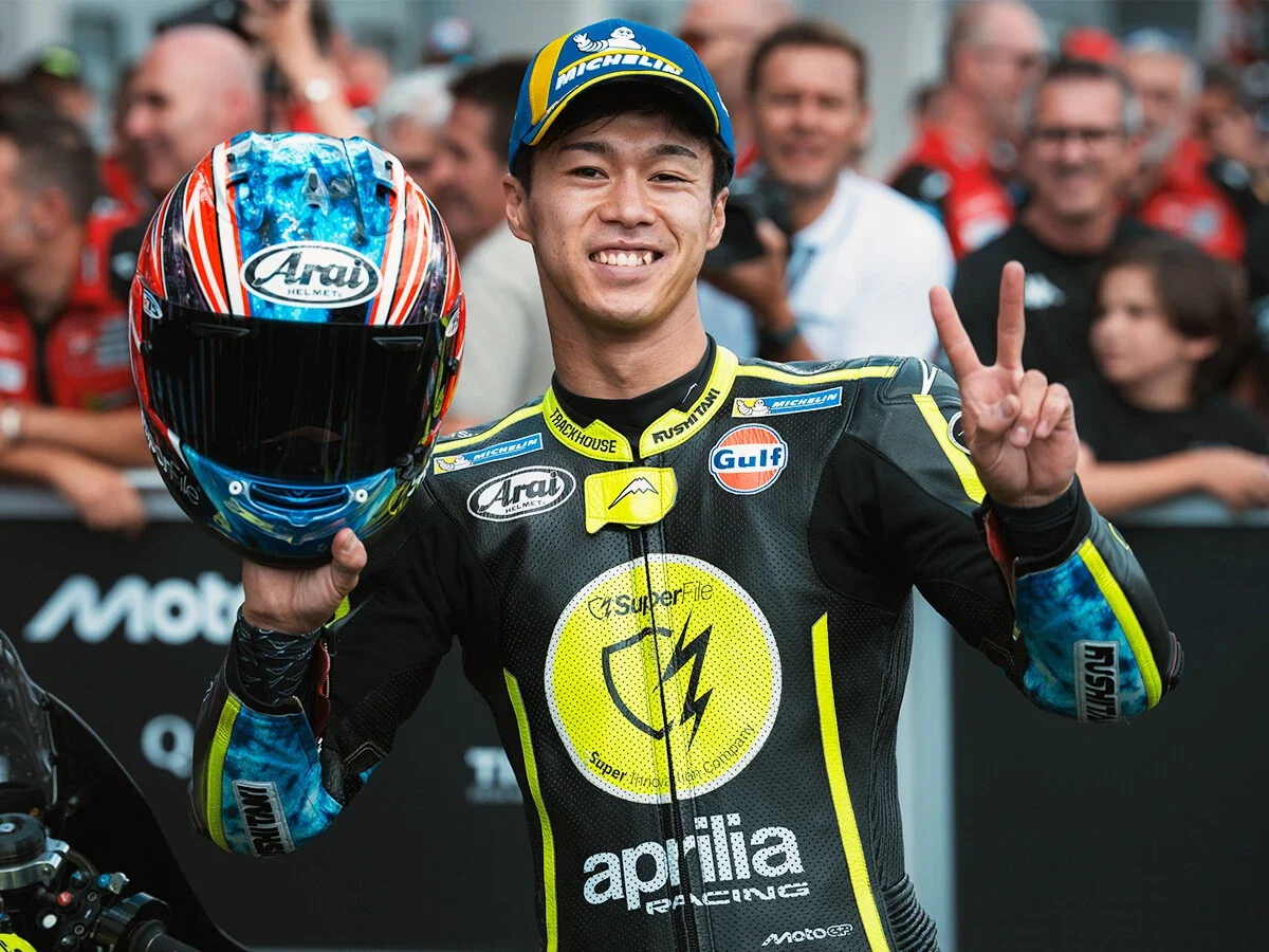MotoGP小椋藍、日本人22年ぶりの優勝を語る「『自分が世界で一番速かった』と、より強く感じた」