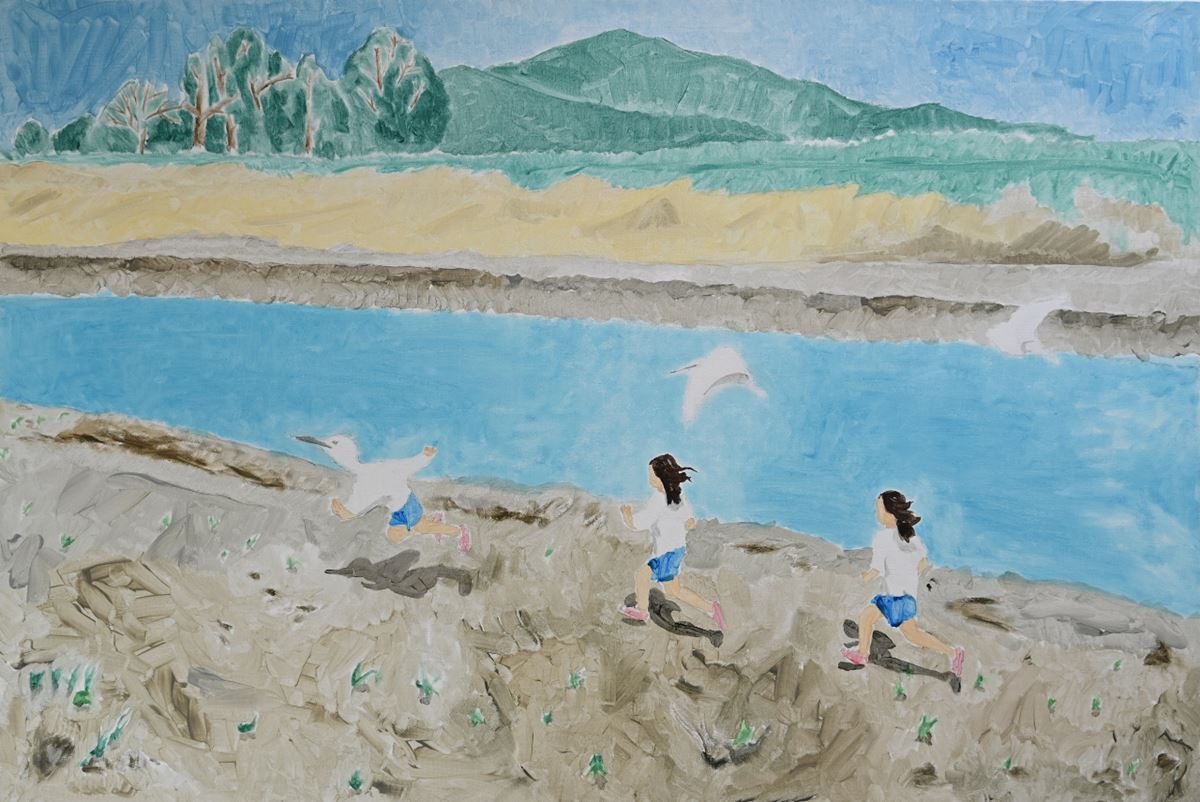 画家・原良介の大規模個展が平塚市美術館で開催地元・平塚の風景を描いた作品など初期から現在の作品までを網羅