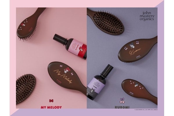 ジョンマスターオーガニックからマイメロディ＆クロミデザインのヘアケアアイテムが登場！