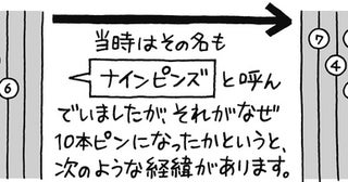 ボウリングのピンは、昔々9本だった!?／雑学うんちく図鑑（3）