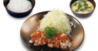松のや「鶏の竜田揚げ定食」発売！甘辛い醤油タレと鬼おろしが相性抜群の一品