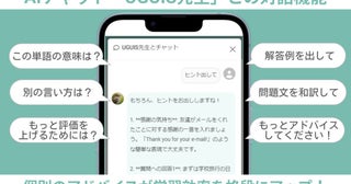 英語ライティング学習サービス「UGUIS.AI」が新機能AIチャットを搭載し進化