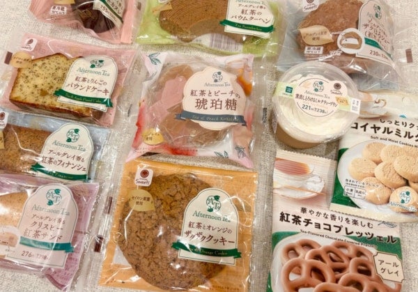 【ファミマ】初のお酒や限定スイーツも！Afternoon Tea監修の「極上おやつ」で贅沢なご褒美タイム