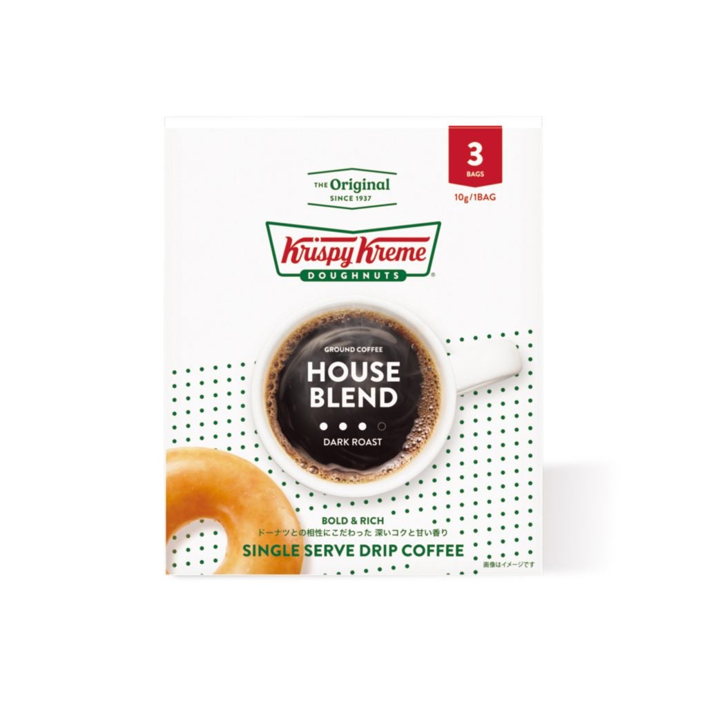クリスピー・クリームの「ドーナツ＆コーヒー」を自宅でも！こだわりのコーヒーをドリップバッグで発売