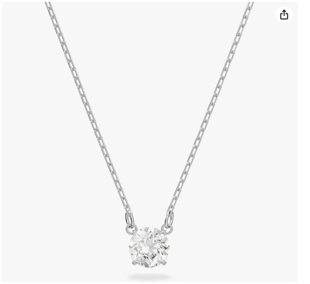 洗練された一粒のきらめき。【スワロフスキー】Stilla Attract ネックレスをAmazonで今すぐチェック！