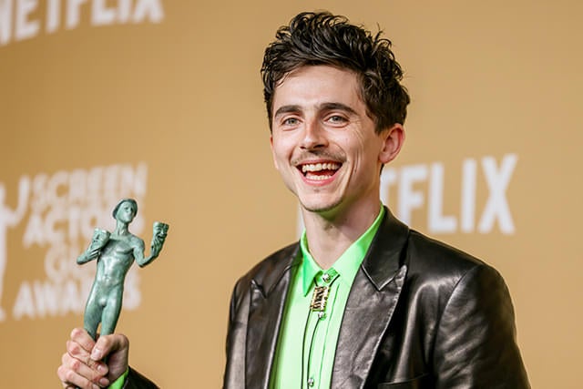 ティモシー・シャラメ、巨大卓球ボールの頂上に立つラスベガス「スフィア」で史上初のスタント