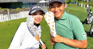 遠征続きでも家族をそばに池村夫妻が「癒される」“世界に一つ”の宝物【ツアープロの“モノ”語り】