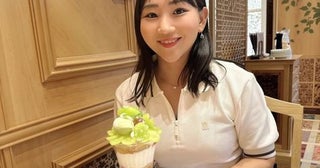 大会では常に王座を競い合う2人のドラコン女子プロが大人気のフルーツパーラーへ贅沢なパフェに絶賛の声は止まらず！