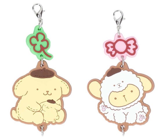 ポムポムプリン】つながるラバーコレクション、Part1・2あわせて一挙に