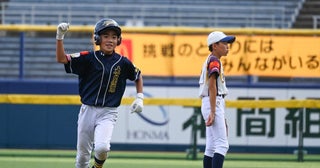 全日本学童軟式野球の1回戦（2）木屋瀬バンブーズ（福岡）永嶋、3ランで試合決める