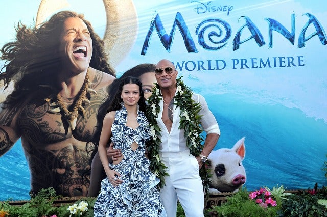 ドウェイン・ジョンソン＆キャサリン・ランガイアら超豪華キャスト陣集結「モアナと伝説の海」ワールドプレミアで初お披露目！
