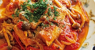 厚揚げが洋風レシピでも大活躍！「厚揚げとしめじのトマト煮」