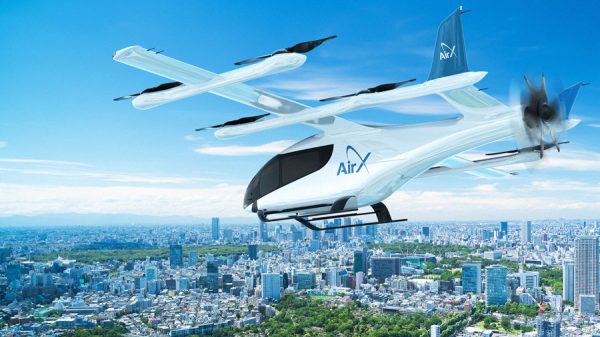 AirX、Eveの電動垂直離着陸機を2機確定発注