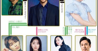 内田有紀×寺西拓人、年の差男女の純愛ラブストーリー【夏ドラマ人物相関図(木曜ドラマ編)】