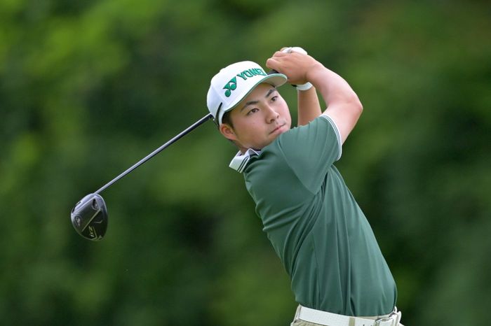 トヨタジュニアゴルフ初日、日本男子チームが首位タイ発進⼩川琥太郎が「66」で個人3位「20アンダー出したい」