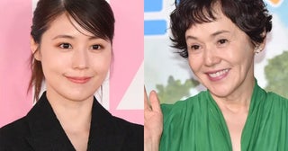 有村架純「海のはじまり」共演・大竹しのぶの舞台見学 密着2ショットに反響