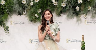 女神のようなドレス姿にうっとり。新木優子「ペリエ ジュエ」アンバサダー就任発表会レポ