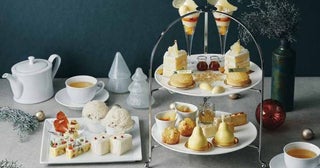 東京マリオットホテル、洋なし「ル・レクチェ」を味わう「Christmas Afternoon Tea &#8211; Pear × Caramel -」を提供