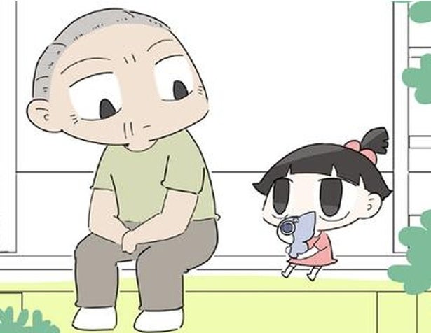 まさか猫に触れるなんて！孫娘のおかげで長年のトラウマを克服!?／ハルとゲン（49）