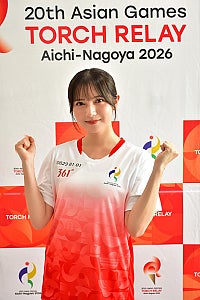 【桃月なしこインタビュー】地元・豊橋で「愛知・名古屋2026 アジア競技大会」聖火ランナーに第1走者を務める「すごく特別な時間に」