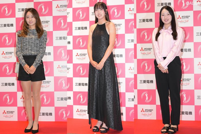 ルーキー・馬場咲希が初の前夜祭肩出しドレスで堂々登場