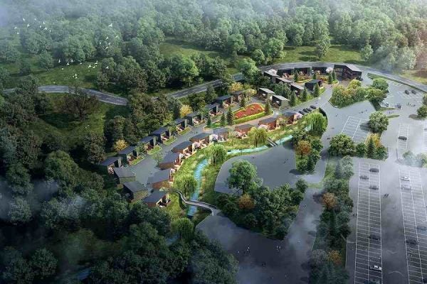 「ASOBIYUKU VILLA」、ASOBIYUKU 京都るり渓温泉内に2月27日開業