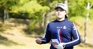 新女王の竹田麗央がドラディス1位に照準兄・有男さんは小祝さくらのキャディで急きょ“参戦”