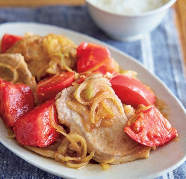 しょうが風味で極上の甘辛テイストに「フレッシュトマトと豚肉のしょうが焼き」【夏野菜の最強レシピ】
