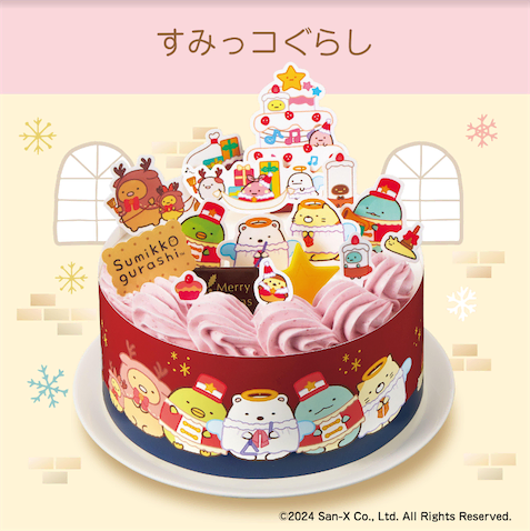 【ファミマ】『トムとジェリー』『すみっコぐらし』のクリスマスケーキ